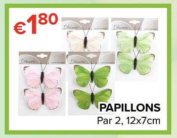 Promotions Papillons - Produit Maison - Euroshop - Valide de 16/03/2018 à 15/04/2018 chez Euro Shop