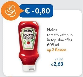 Promotions Heinz tomato ketchup in top-downfles - Heinz - Valide de 14/03/2018 à 27/03/2018 chez OKay