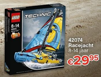 Promoties 42074 racejacht lego - Lego - Geldig van 16/03/2018 tot 15/04/2018 bij Euro Shop