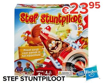 Promoties Hasbro stef stuntpiloot - Hasbro - Geldig van 16/03/2018 tot 15/04/2018 bij Euro Shop