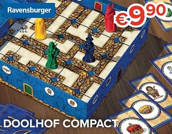 Promoties Ravensburger doolhof compact - Ravensburger - Geldig van 16/03/2018 tot 15/04/2018 bij Euro Shop