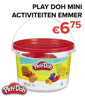 Promoties Play doh mini activiteiten emmer - Play-Doh - Geldig van 16/03/2018 tot 15/04/2018 bij Euro Shop
