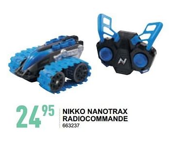 Promotions Nikko nanotrax radiocommande - Nikko - Valide de 14/03/2018 à 20/03/2018 chez Trafic