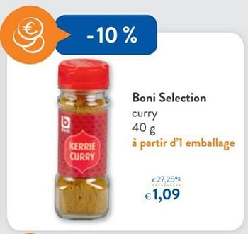 Promotions Boni selection curry - Boni - Valide de 14/03/2018 à 27/03/2018 chez OKay