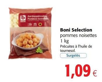 Promotions Boni selection pommes noisettes - Boni - Valide de 14/03/2018 à 27/03/2018 chez Colruyt