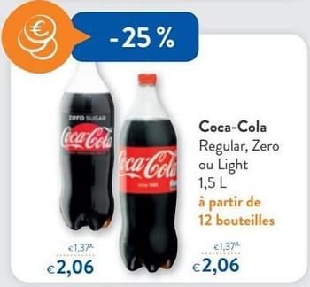Promoties Coca-cola regular, zero ou light - Coca Cola - Geldig van 14/03/2018 tot 27/03/2018 bij OKay