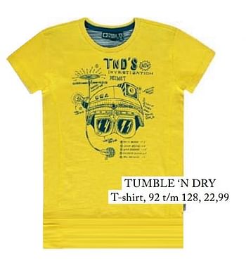 Promotions Tumble`n dry t-shirt - Tumble'n Dry - Valide de 06/03/2018 à 30/05/2018 chez De Bijenkorf