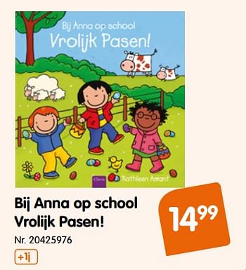 Promotions Bij anna op school vrolijk pasen! - Produit maison - Fun - Valide de 13/03/2018 à 16/04/2018 chez Fun