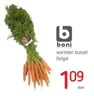 Promoties Boni selection wortelen - Boni - Geldig van 15/03/2018 tot 28/03/2018 bij Spar (Colruytgroup)
