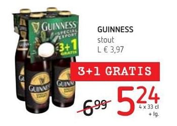 Promoties Guinness stout - Guinness - Geldig van 15/03/2018 tot 28/03/2018 bij Spar (Colruytgroup)