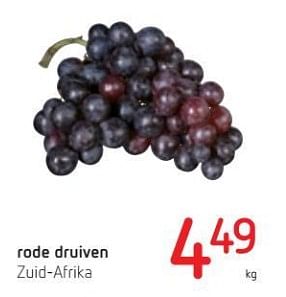 Promoties Rode druiven - Huismerk - Spar Retail - Geldig van 15/03/2018 tot 28/03/2018 bij Spar (Colruytgroup)