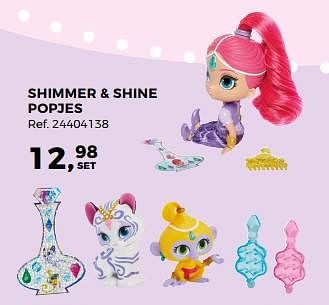 Promoties Shimmer + shine popjes - Shimmer and Shine - Geldig van 20/03/2018 tot 24/04/2018 bij Supra Bazar