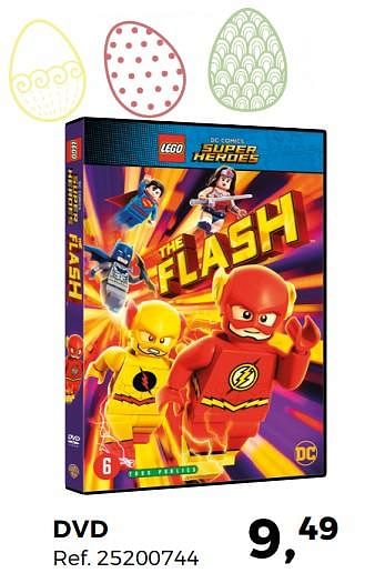 Promoties Dvd the flash - Lego - Geldig van 20/03/2018 tot 24/04/2018 bij Supra Bazar