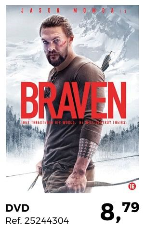 Promoties Braven dvd - Huismerk - Supra Bazar - Geldig van 20/03/2018 tot 24/04/2018 bij Supra Bazar