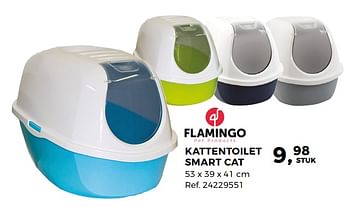 Promoties Kattentoilet smart cat flamingo - Flamingo - Geldig van 20/03/2018 tot 24/04/2018 bij Supra Bazar