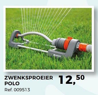 Promoties Zwenksproeier polo - Gardena - Geldig van 20/03/2018 tot 24/04/2018 bij Supra Bazar