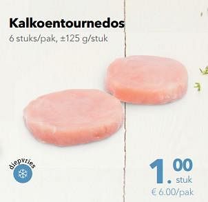 Promotions Kalkoentournedos - Huismerk - Buurtslagers - Valide de 23/03/2018 à 29/03/2018 chez Buurtslagers