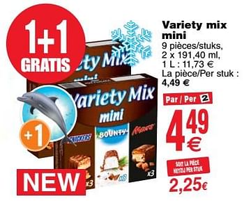 Promoties Variety mix mini - Huismerk - Cora - Geldig van 20/03/2018 tot 26/03/2018 bij Cora