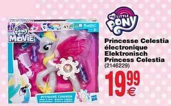 Promotions Princesse celestia électronique elektronisch princess celestia my little pony hasbro - Hasbro - Valide de 20/03/2018 à 31/03/2018 chez Cora