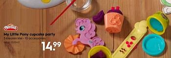 Promoties My little pony cupcake party play-doh - Play-Doh - Geldig van 14/03/2018 tot 20/03/2018 bij Blokker