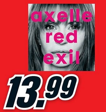Promotions Axelle red exit - Produit maison - Media Markt - Valide de 19/03/2018 à 25/03/2018 chez Media Markt