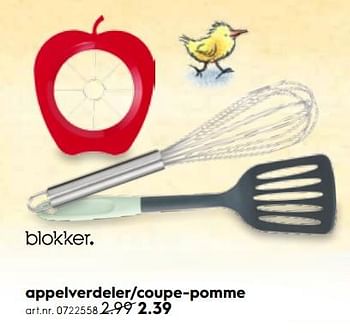 Promotions Coupe-pomme - Produit maison - Blokker - Valide de 14/03/2018 à 20/03/2018 chez Blokker