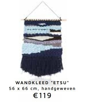 Promoties Wandkleed etsu - Huismerk - Coco Maison - Geldig van 12/03/2018 tot 29/04/2018 bij Coco Maison