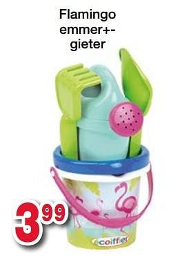 Promoties Flamingo emmer+- gieter - Ecoiffier - Geldig van 15/03/2018 tot 15/04/2018 bij Toys & Toys