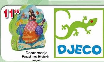 Promoties Doornroosje puzzel met 36 stukjes - D jeco - Geldig van 15/03/2018 tot 15/04/2018 bij Tuf Tuf