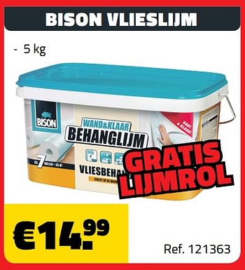 Promoties Bison vlieslijm - Bison - Geldig van 03/04/2018 tot 30/04/2018 bij Bouwcenter Frans Vlaeminck