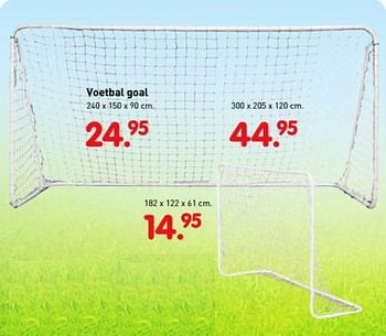 Promoties Voetbal goal - Huismerk - Vatana - Geldig van 19/03/2018 tot 08/04/2018 bij Vatana