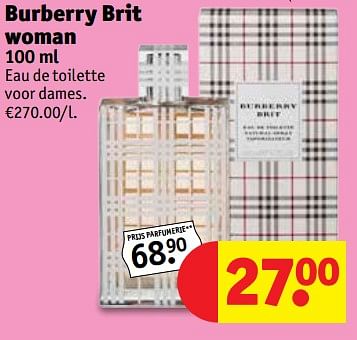 Burberry brit outlet kruidvat