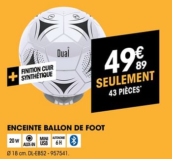 Enceinte Ballon De Foot à Prix Carrefour