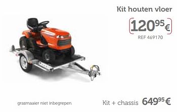 Promoties Kit houten vloer chassis voor aanhangwagen - Norauto - Geldig van 27/03/2018 tot 31/03/2019 bij Auto 5
