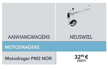 Promoties Neuswiel chassis premium 115 evo accessoires voor aanhangwag - Norauto - Geldig van 27/03/2018 tot 31/03/2019 bij Auto 5