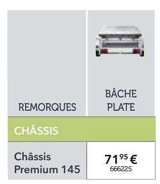 Promoties Bâche plate chassis premium 145 - Norauto - Geldig van 27/03/2018 tot 31/03/2019 bij Auto 5