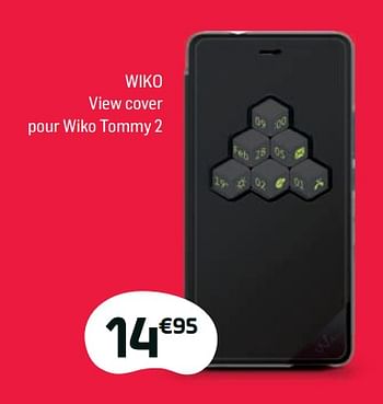 Promotions Wiko view cover pour wiko tommy 2 - Wiko - Valide de 02/04/2018 à 01/05/2018 chez Base