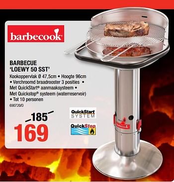 Promoties Barbecue loewy 50 sst - Barbecook - Geldig van 05/04/2018 tot 22/04/2018 bij HandyHome