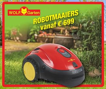 Promoties Wolf garten robotmaaiers - Wolf Garten - Geldig van 05/04/2018 tot 22/04/2018 bij HandyHome