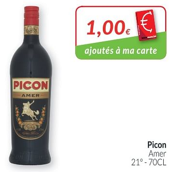 Promotions Picon amer - Picon - Valide de 02/04/2018 à 30/04/2018 chez Intermarche