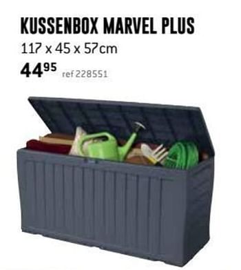 Promoties Kussenbox marvelplus - Huismerk - Free Time - Geldig van 26/03/2018 tot 29/04/2018 bij Freetime