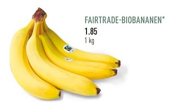 Promotions Fairtrade-biobananen - Produit maison - Aldi - Valide de 03/04/2018 à 30/06/2018 chez Aldi