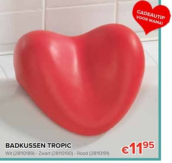 Promotions Badkussen tropic - Produit Maison - Euroshop - Valide de 20/04/2018 à 13/05/2018 chez Euro Shop
