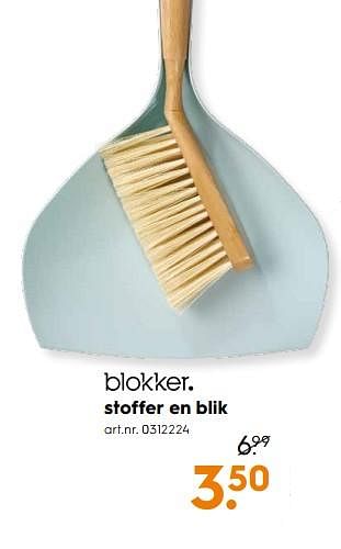Bedrijf stroomkring adviseren Huismerk - Blokker Stoffer en blik - Promotie bij Blokker