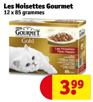 Promotions Les noisettes gourmet - Purina - Valide de 10/04/2018 à 22/04/2018 chez Kruidvat