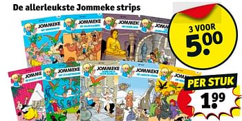 Promoties De allerleukste jommeke strips - Huismerk - Kruidvat - Geldig van 10/04/2018 tot 22/04/2018 bij Kruidvat