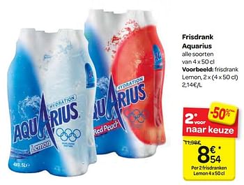 Promotions Frisdrank aquarius - Aquarius - Valide de 11/04/2018 à 23/04/2018 chez Carrefour