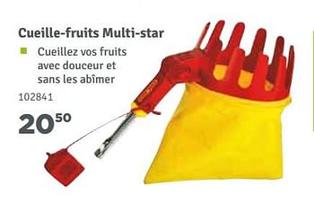 Promotions Cueille-fruits multi-star - Wolf Garten - Valide de 01/04/2018 à 30/06/2018 chez Mr. Bricolage