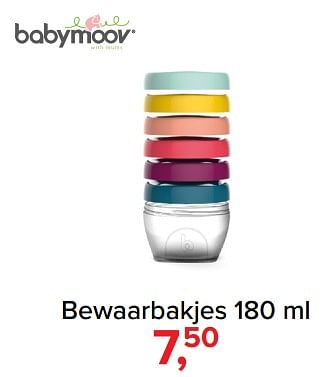 Promoties Bewaarbakjes - BabyMoov - Geldig van 09/04/2018 tot 05/05/2018 bij Baby-Dump