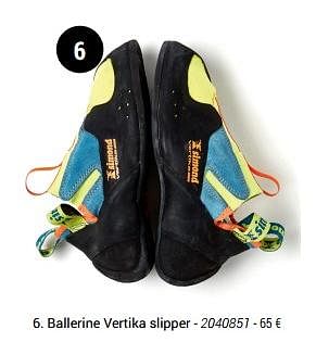 Promotions Ballerine vertika slipper - Simond - Valide de 01/03/2018 à 31/05/2018 chez Decathlon